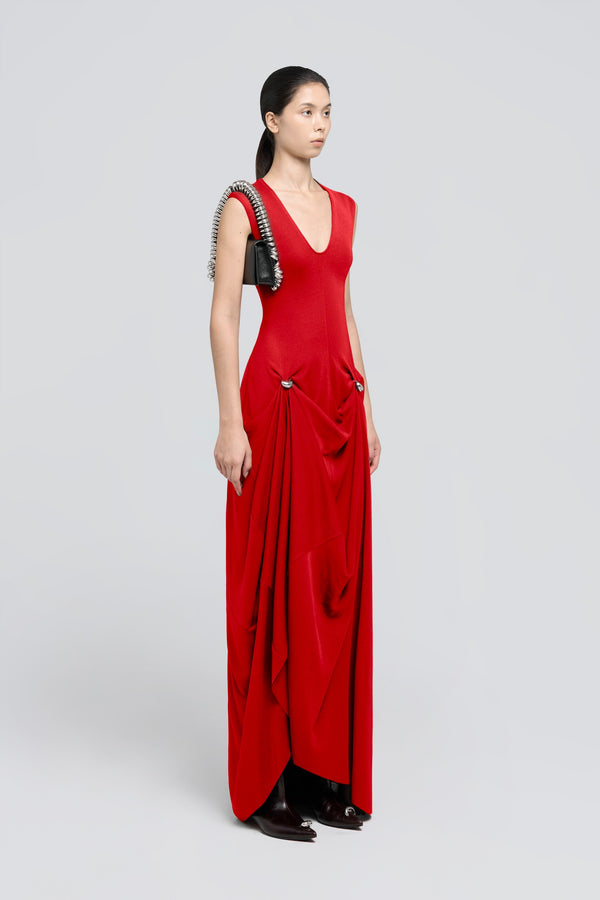 Red - Ochna Dress
