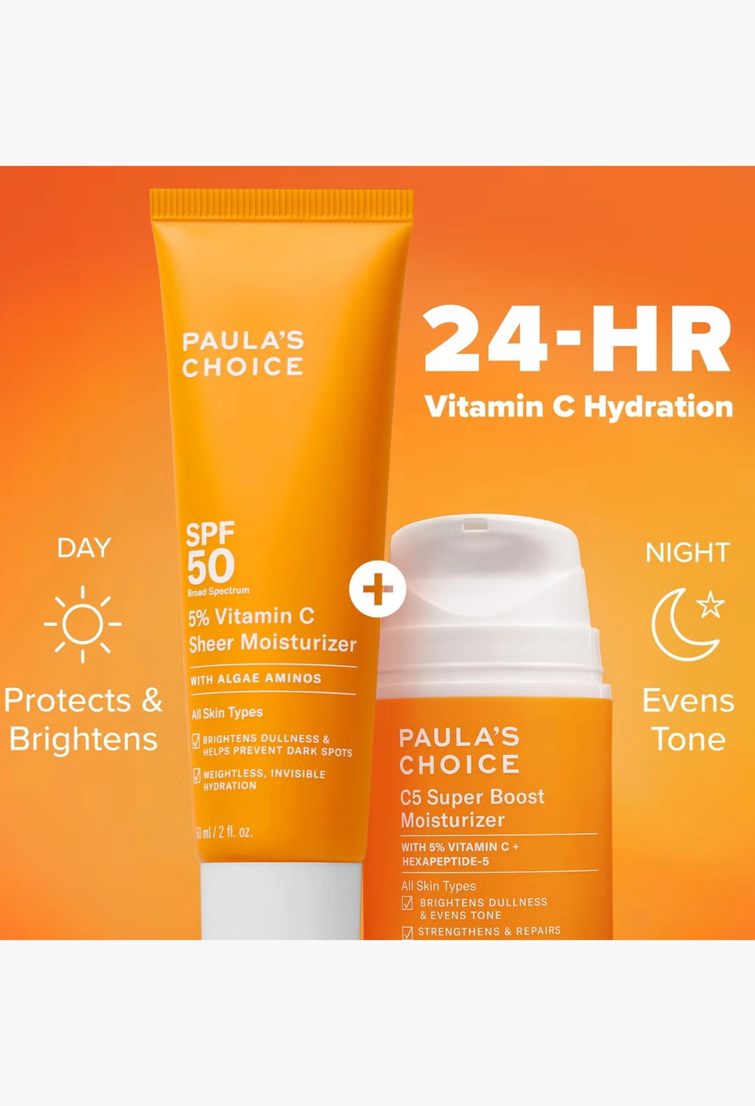 Paula's Choice 5% Vitamin C Sheer Moisturiser SPF50