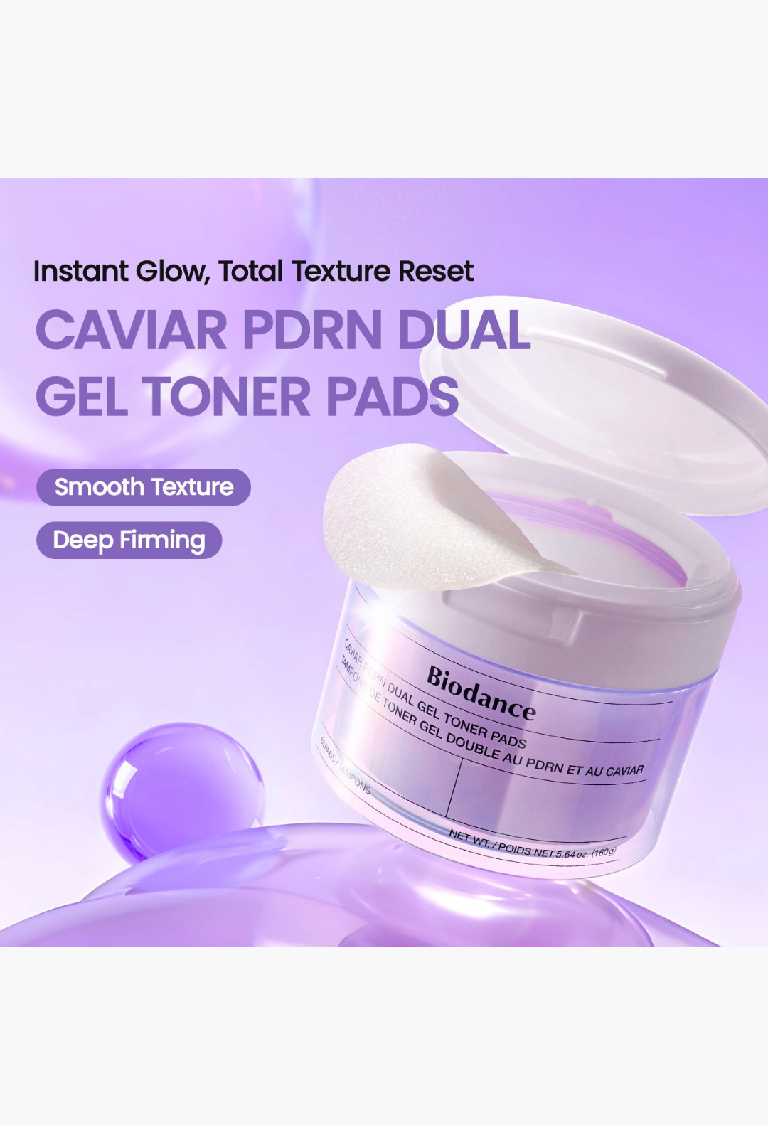 Biodance_us Caviar PDRN Dual Gel Toner Pads