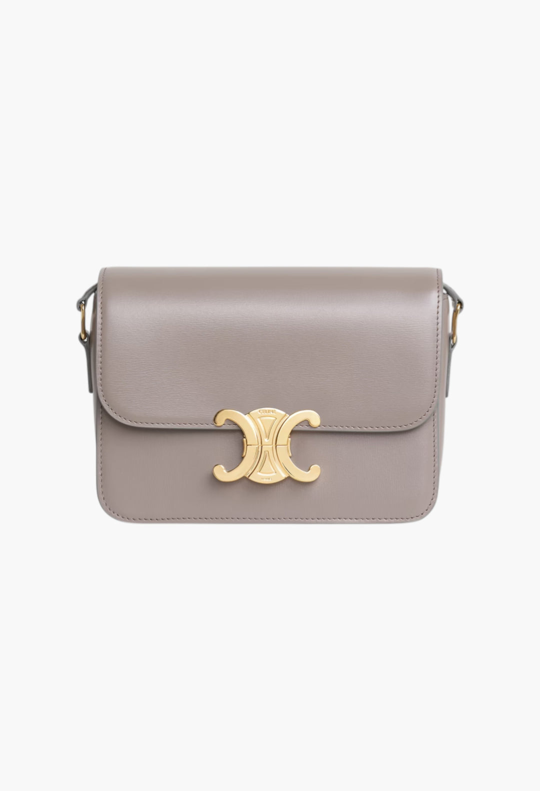 Teen Triomphe Bag In Shiny Calfskin - GLAM MODA