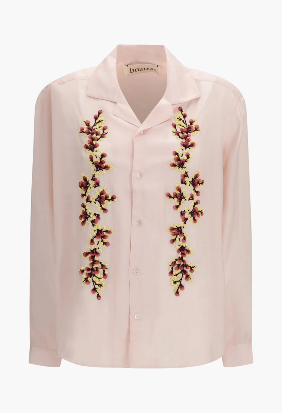 Floral Embroidered Shirt - GLAM MODA