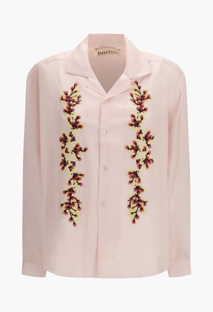Floral Embroidered Shirt - GLAM MODA