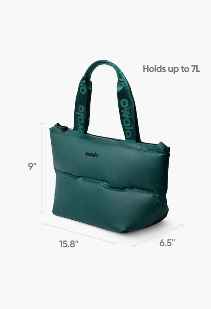 Inflatable insulation. Packs flat