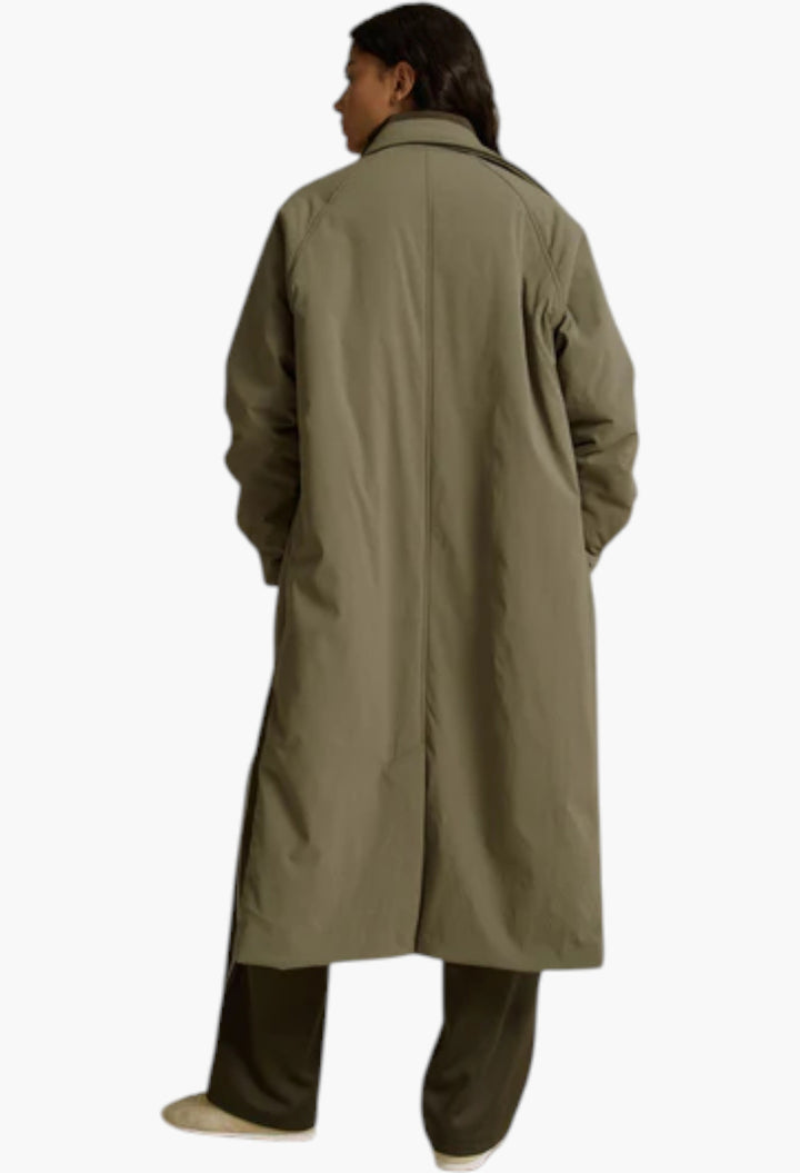 Padded Coach Jacket - Khaki - GLAM MODA