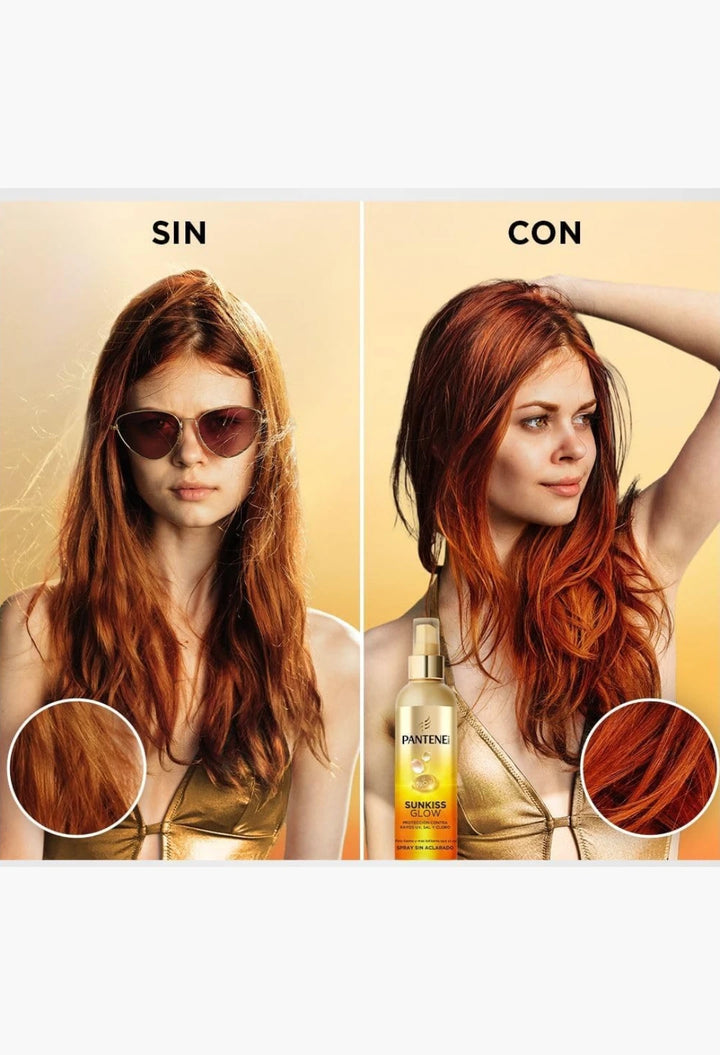 Pantene Pro-V Sunkiss Glow Sunscreen, Detangling Hair Spray