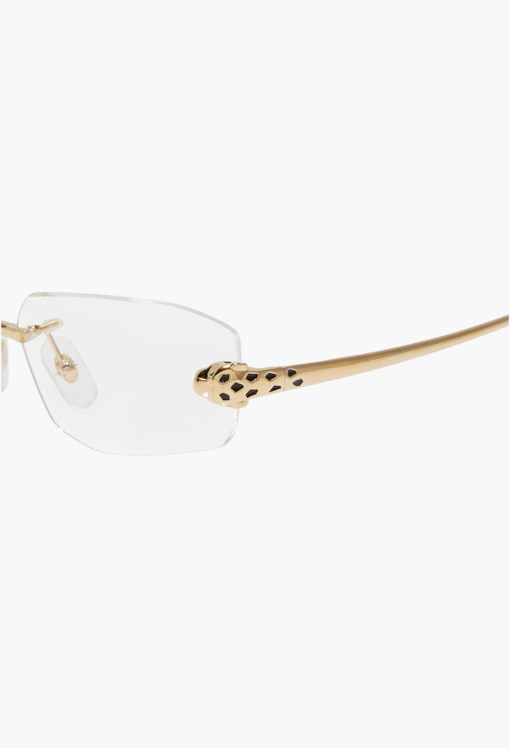 Panthère De Cartier Rectangular Glasses - GLAM MODA