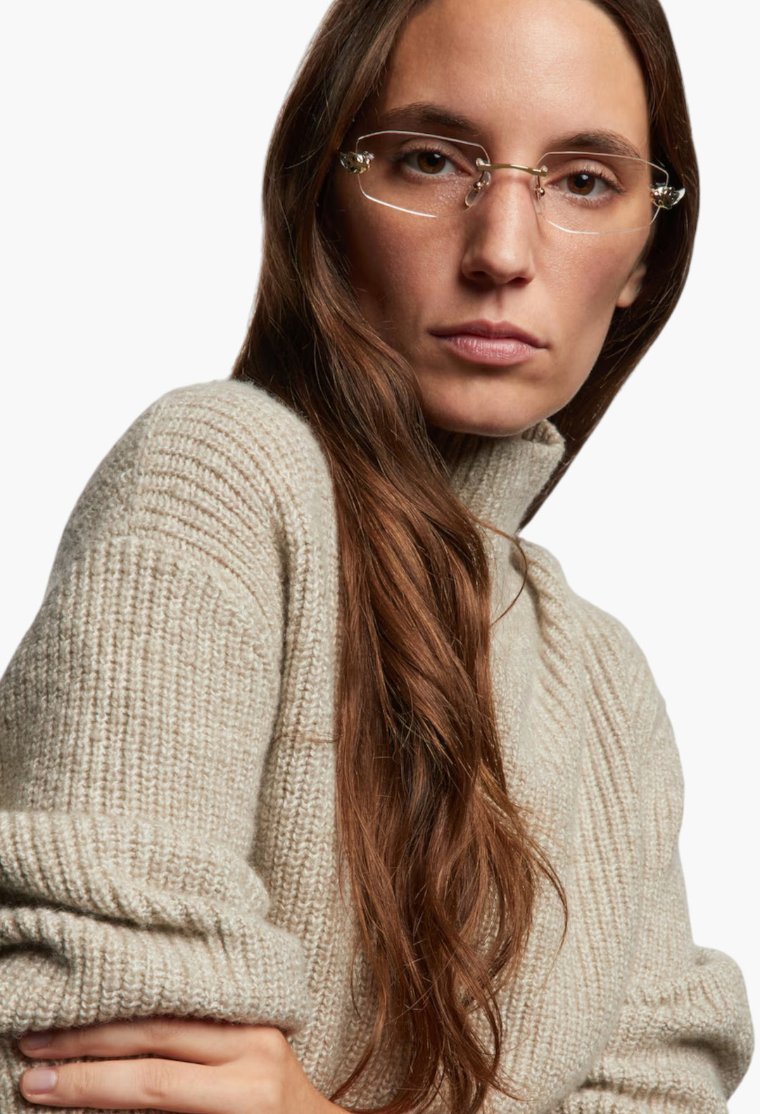 Panthère De Cartier Rectangular Glasses - GLAM MODA