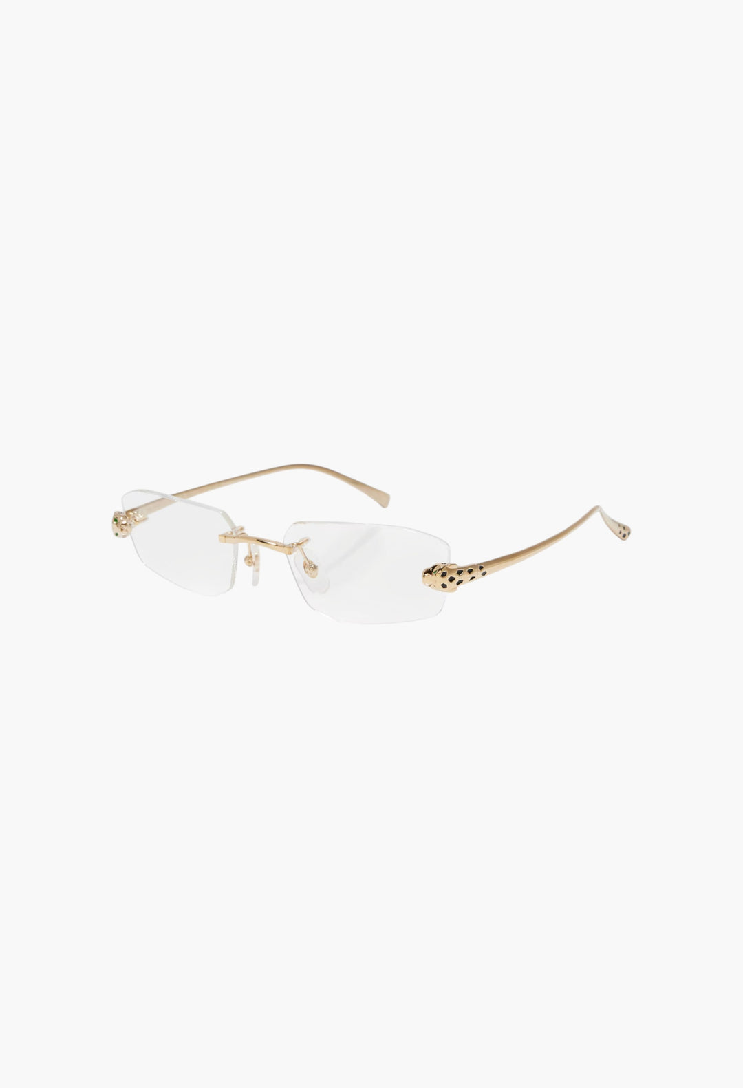 Panthère De Cartier Rectangular Glasses - GLAM MODA