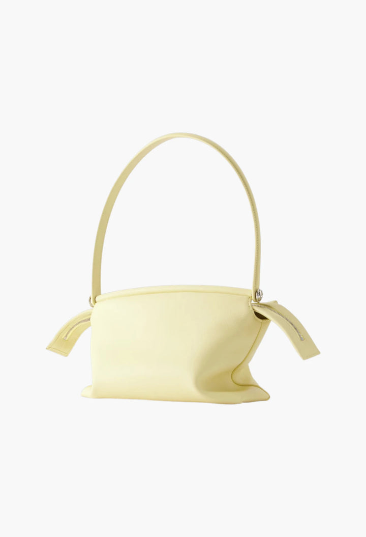 Whisker leather shoulder bag