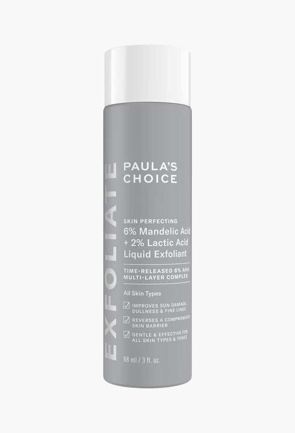 Perfecting 6% Mandelic Acid and 2% Lactic Acid Liquid Exfoliant 88ml