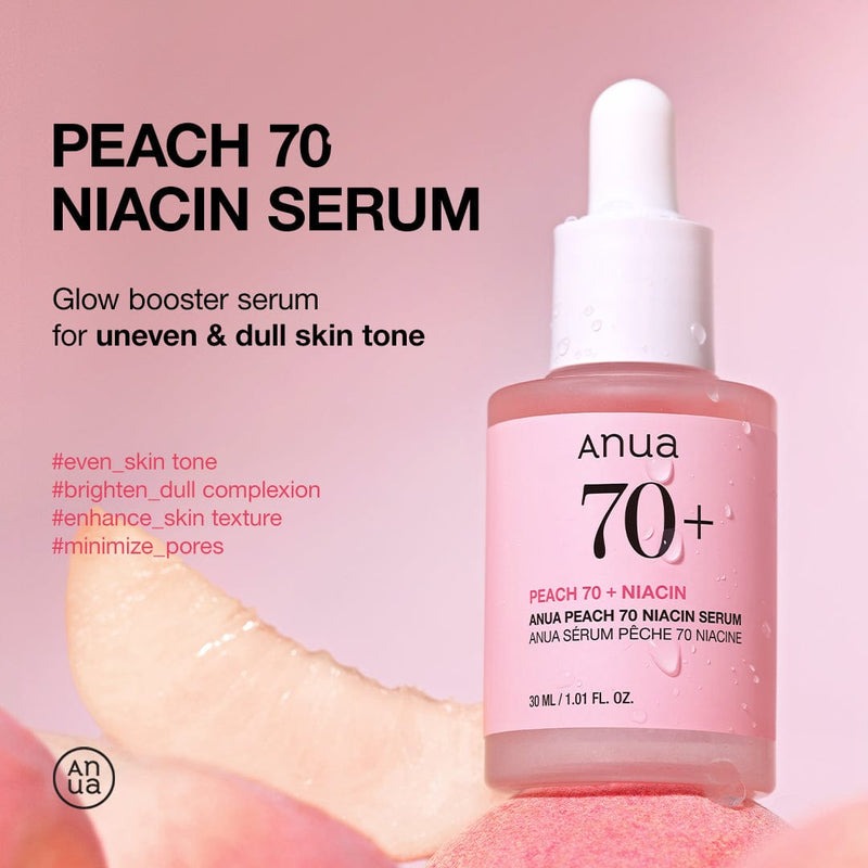 Peach 70% Niacinamide Serum - GLAM MODA