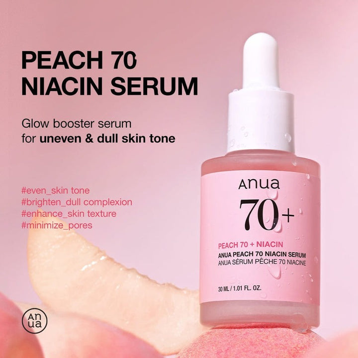 Peach 70% Niacinamide Serum - GLAM MODA