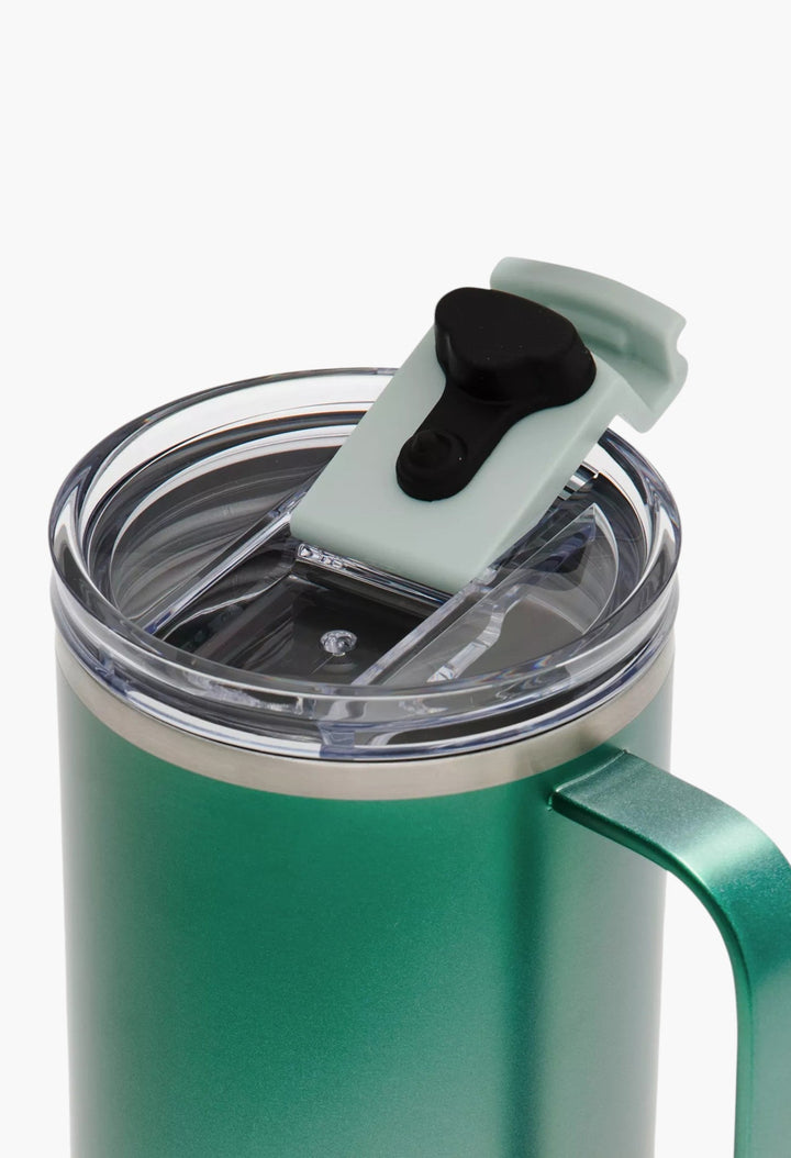 Pelican/Palm Court/Raceway Green/Rainforest Green - Insulated Mug 20oz - GLAM MODA