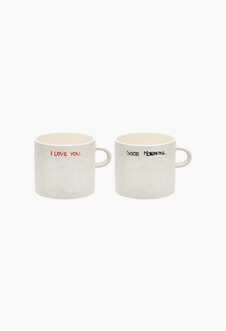 Perfect Morning Mug - Set of 2 - GLAM MODA