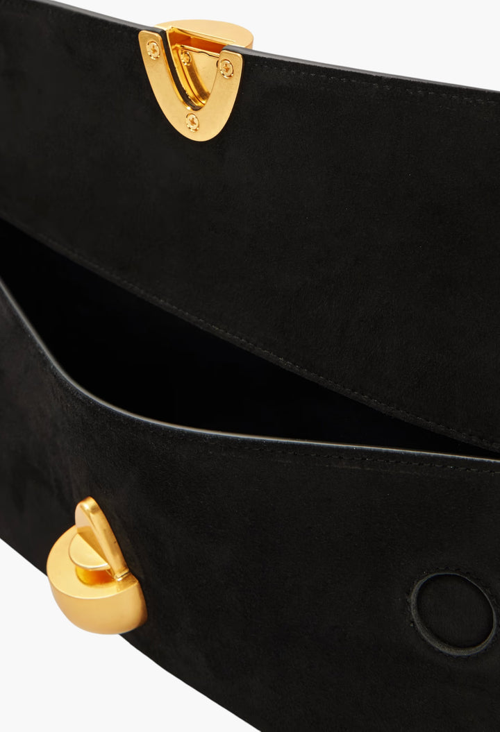Phoenix Suede Clutch - GLAM MODA