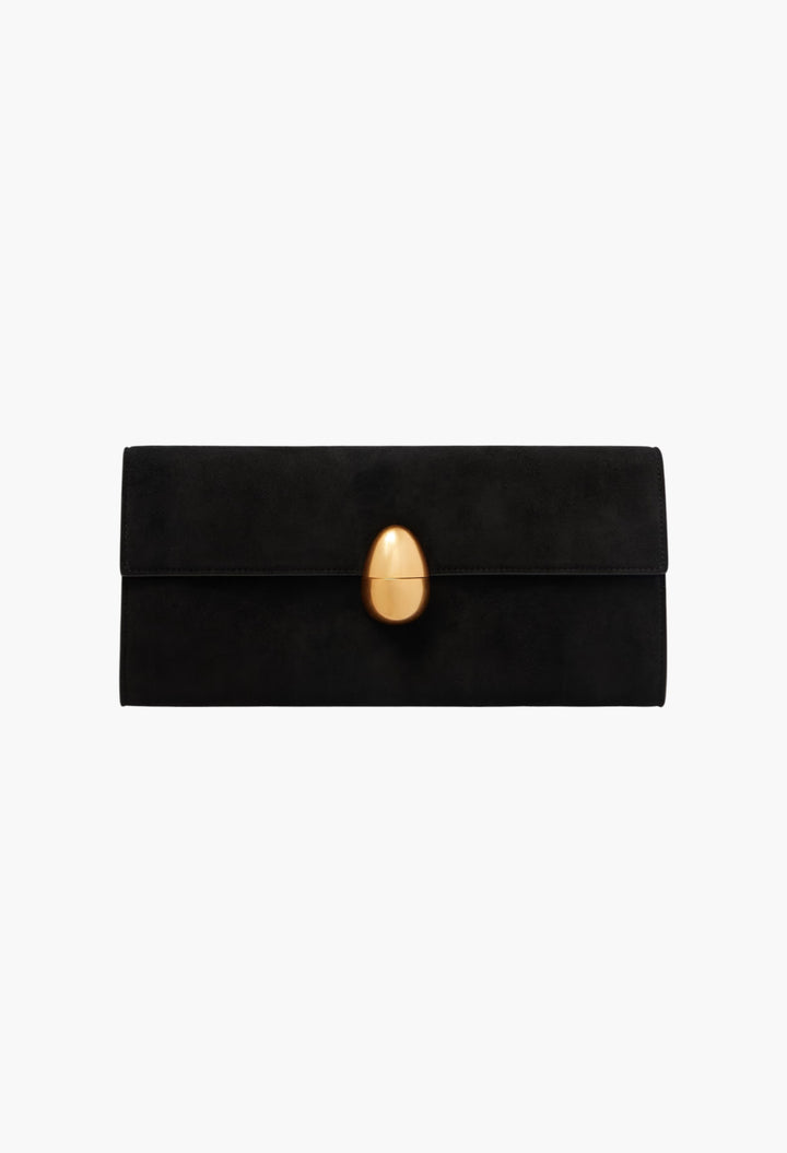Phoenix Suede Clutch - GLAM MODA