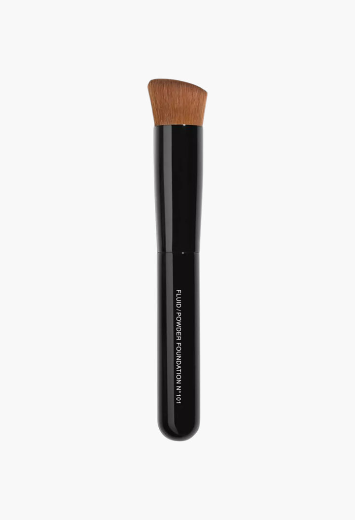 Pinceau Teint 2 En 1 - Fluide Et Poudre N°101 - Fluid And Powder Foundation Brush - GLAM MODA