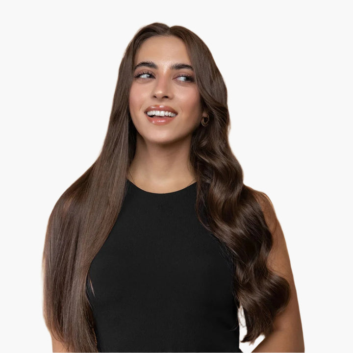 Pink - Oil-Coated Protective Auto-Curler - GLAM MODA