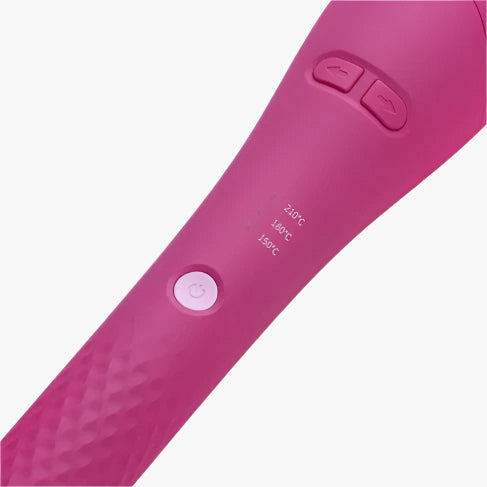 Pink - Oil-Coated Protective Auto-Curler - GLAM MODA
