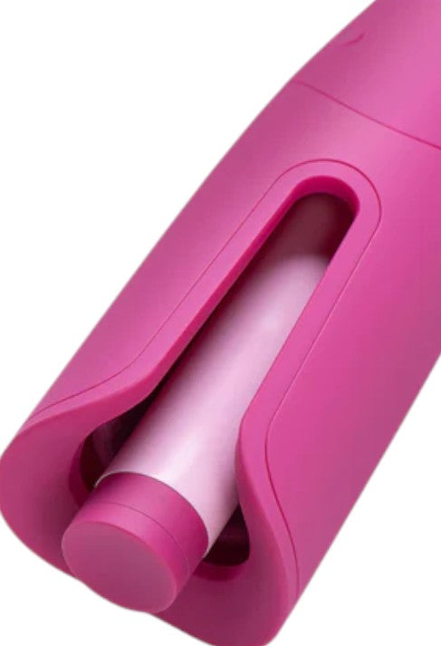 Pink - Oil-Coated Protective Auto-Curler - GLAM MODA