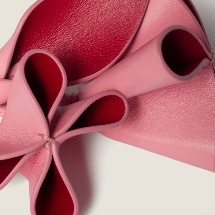 Pink/Red - Leather Trick - GLAM MODA