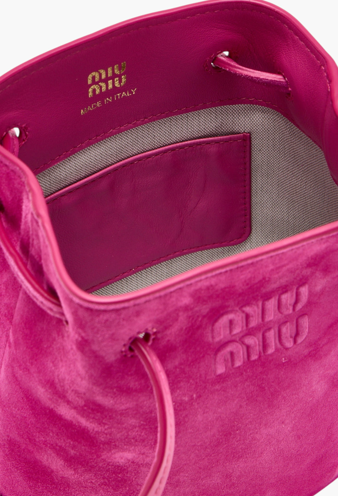 Pink - Suede Mini Bag - GLAM MODA