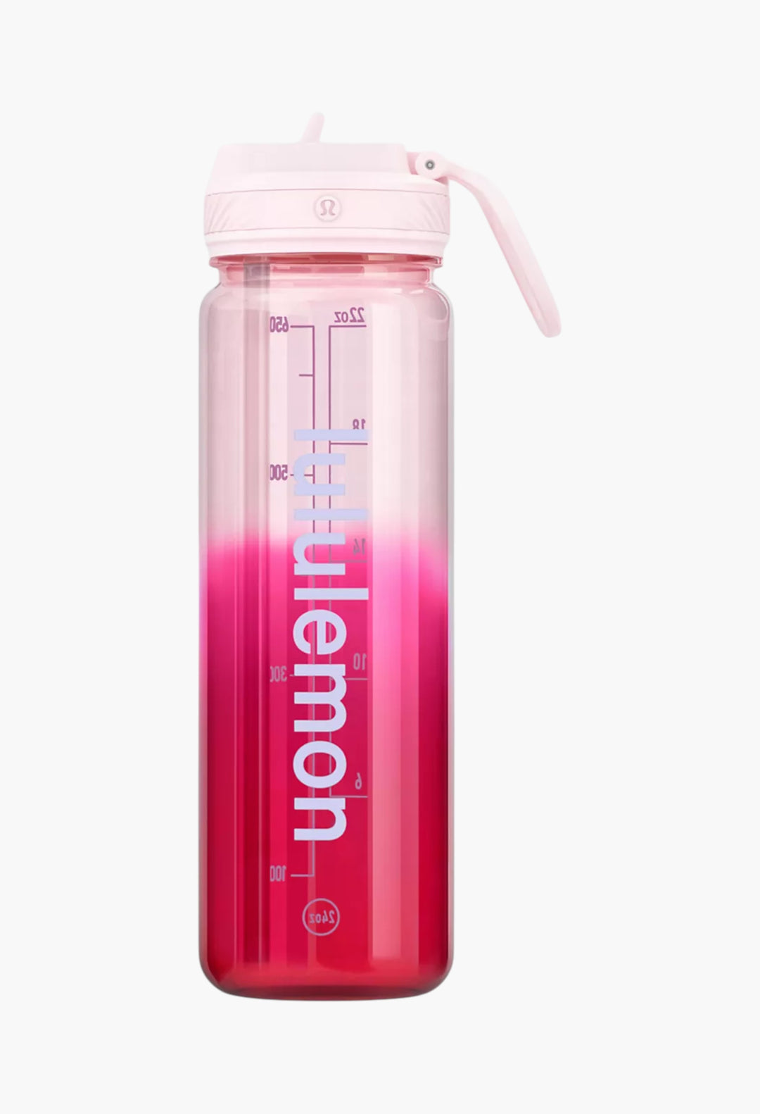 Back to Life Clear Bottle 24oz Straw Lid - GLAM MODA