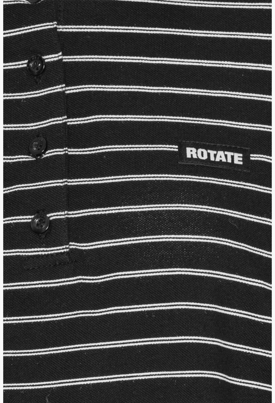 Pique Shortsleeve Polo Black - GLAM MODA