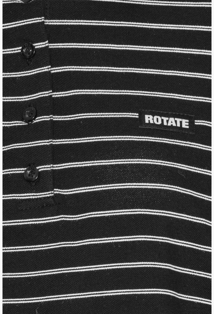 Pique Shortsleeve Polo Black - GLAM MODA