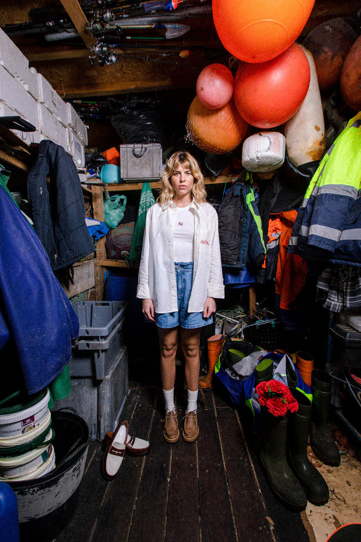 Pocket Shirt - Off White - GLAM MODA