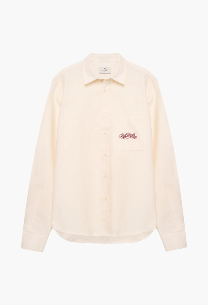 Pocket Shirt - Off White - GLAM MODA