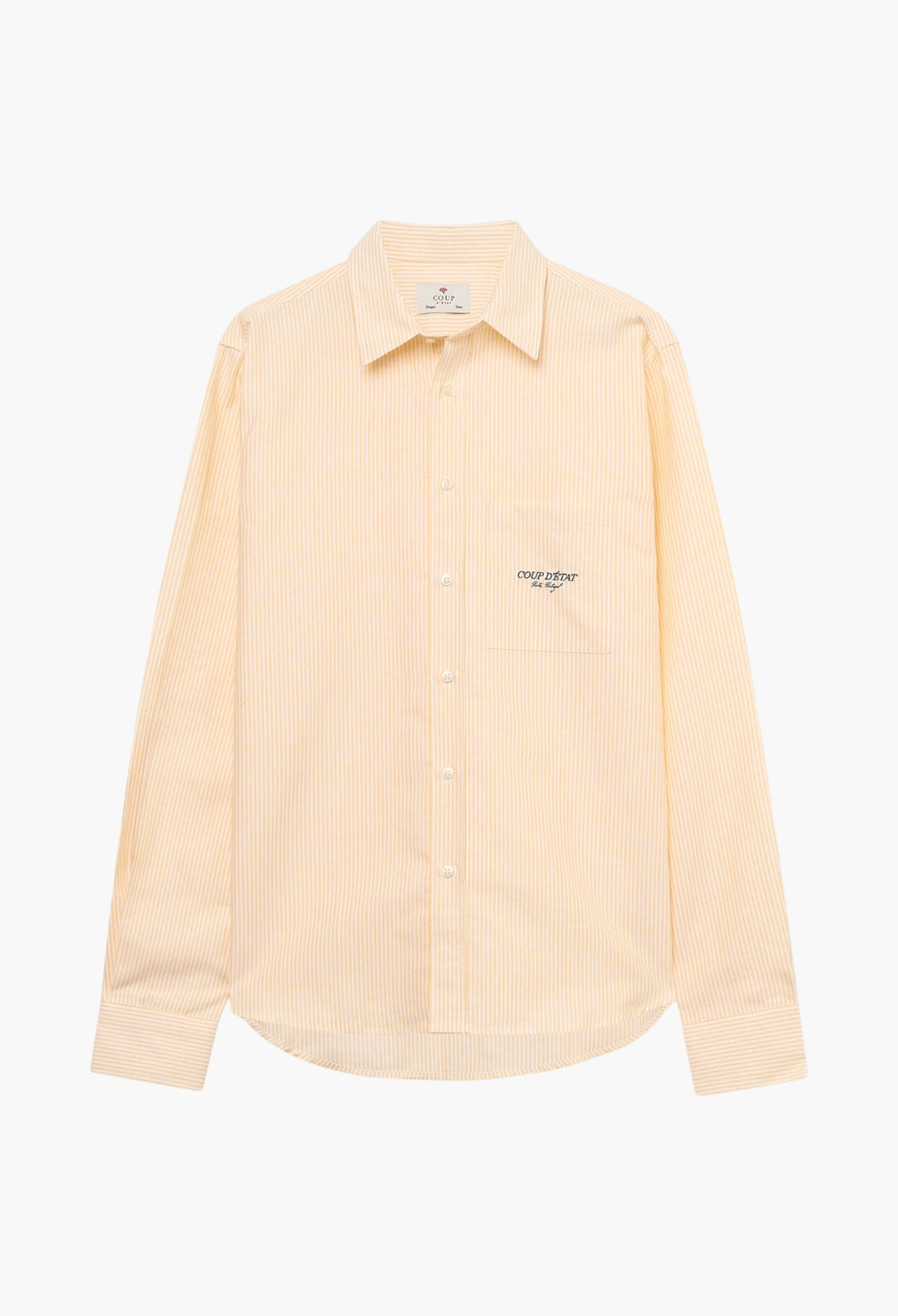 Pocket Shirt - Yellow Striped - GLAM MODA