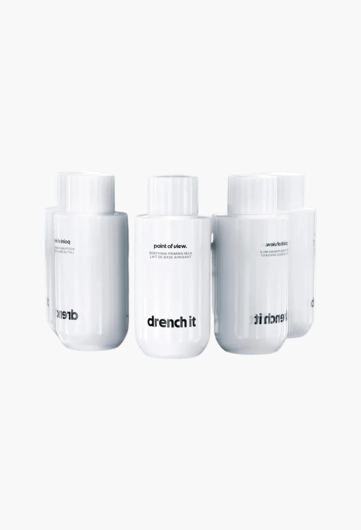 Soothing priming milk with rice water