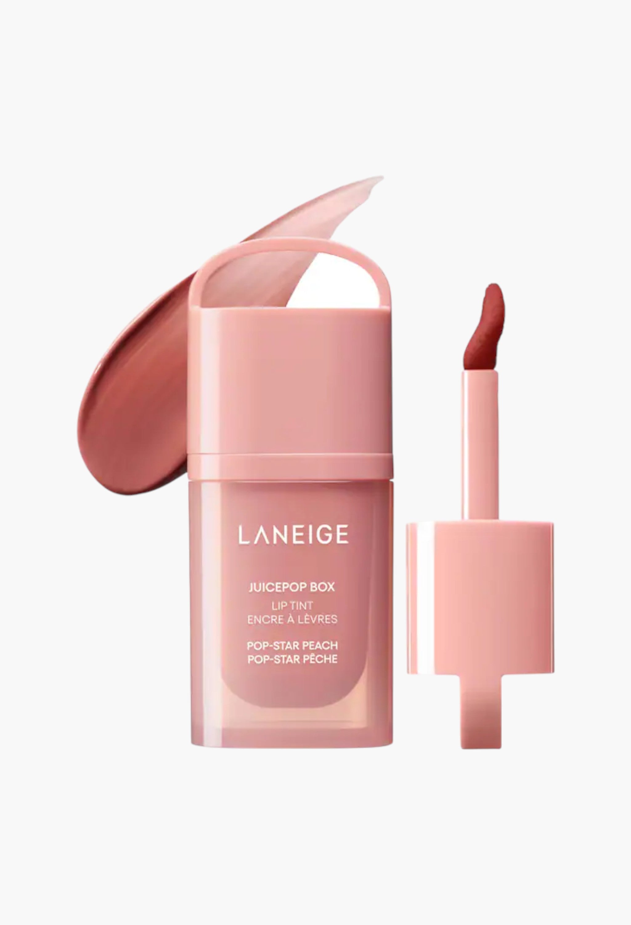 JuicePop Box Lip Oil Stain 12HR Hydrating Tint | Long-Lasting