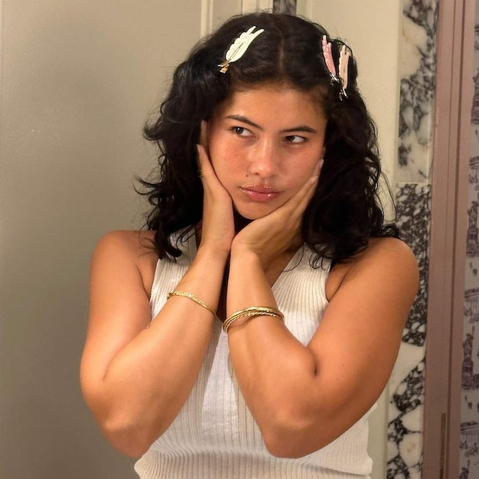 Popstar Hair Setting Clips in Pink Aura - GLAM MODA