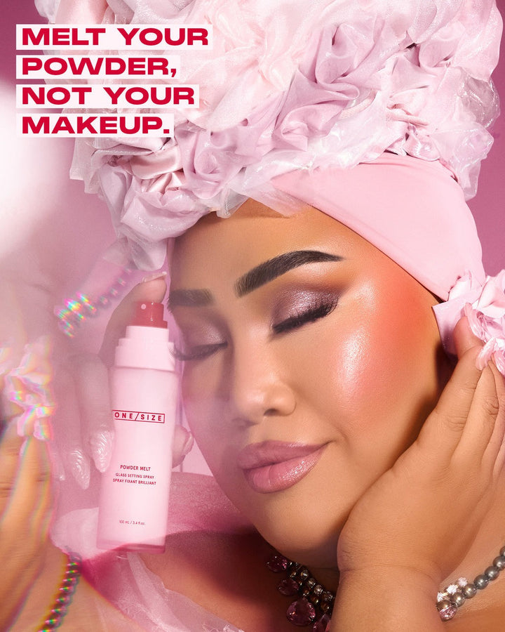 Powder Melt Glass Setting Spray - GLAM MODA