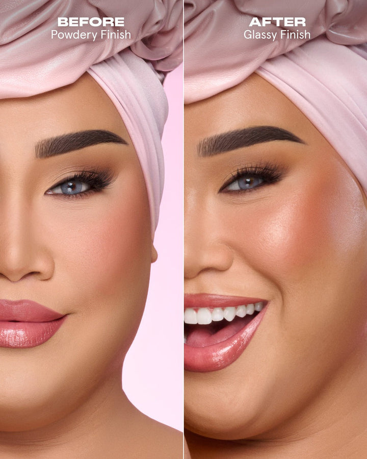 Powder Melt Glass Setting Spray - GLAM MODA