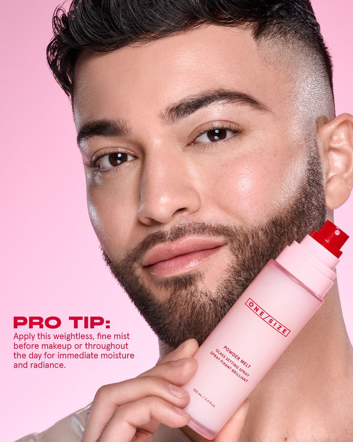Powder Melt Glass Setting Spray - GLAM MODA