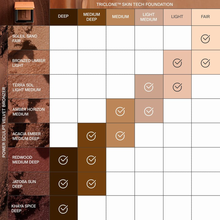 Power Sculpt Velvet Talc-Free Powder Bronzer - GLAM MODA