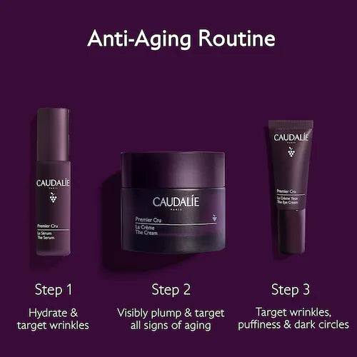 Premier Cru Anti-Aging Routine for Fine Lines and Wrinkles - GLAM MODA