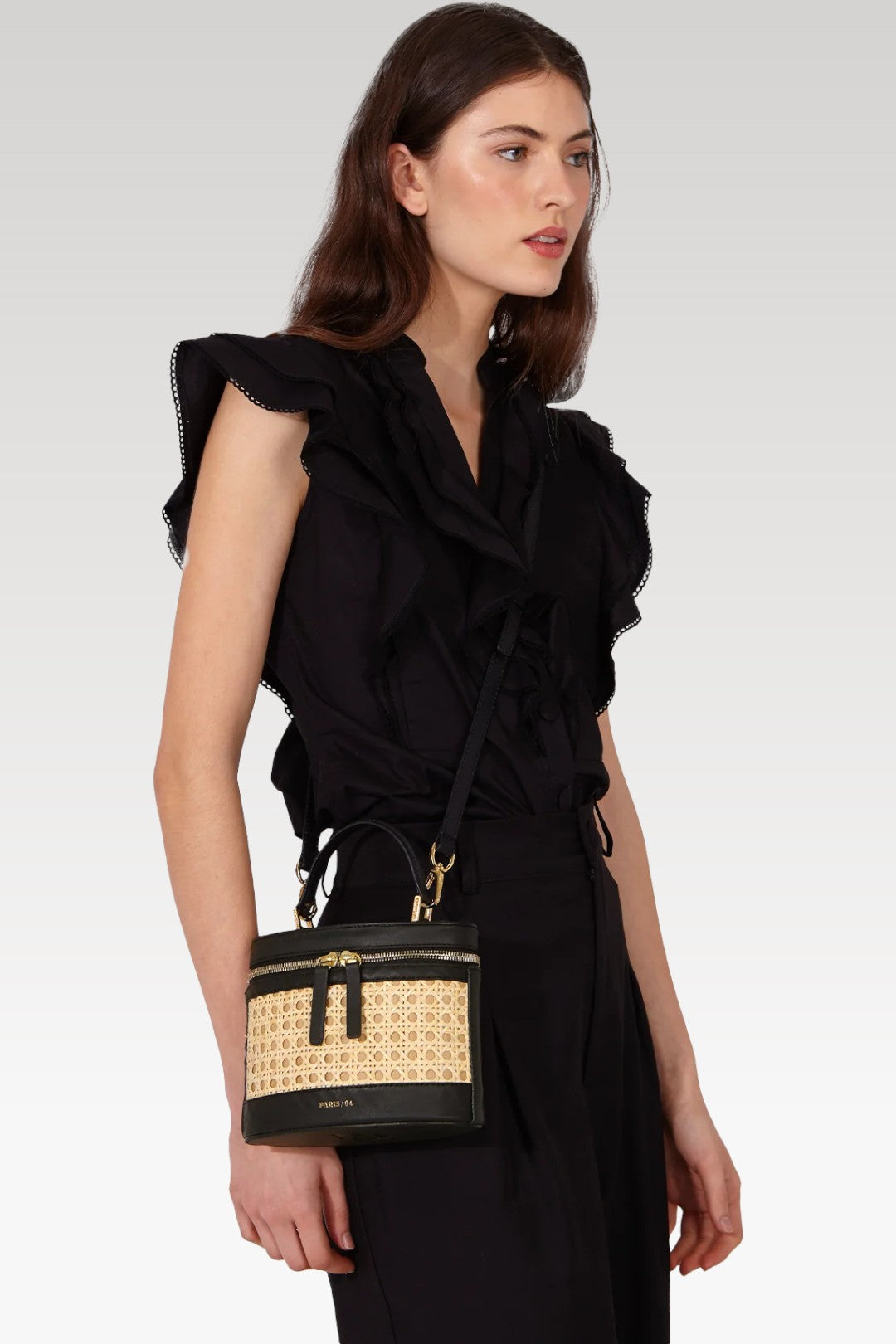 Prismatic Ratán & Black - GLAM MODA