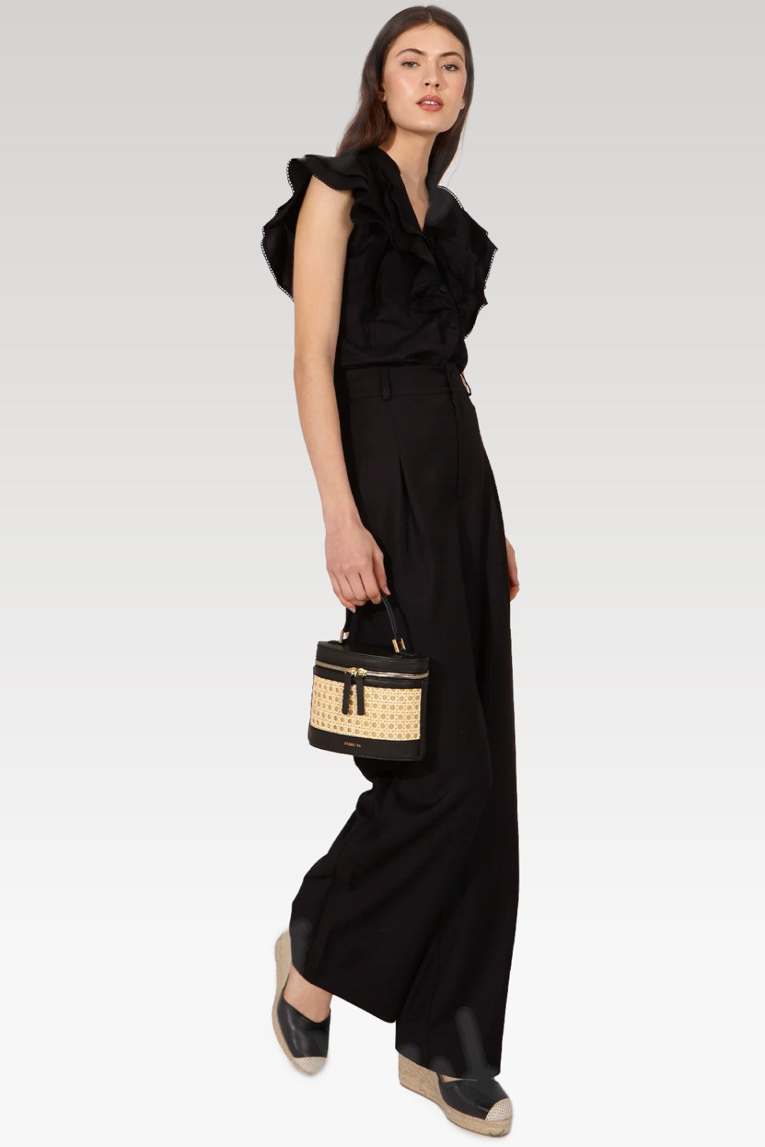 Prismatic Ratán & Black - GLAM MODA