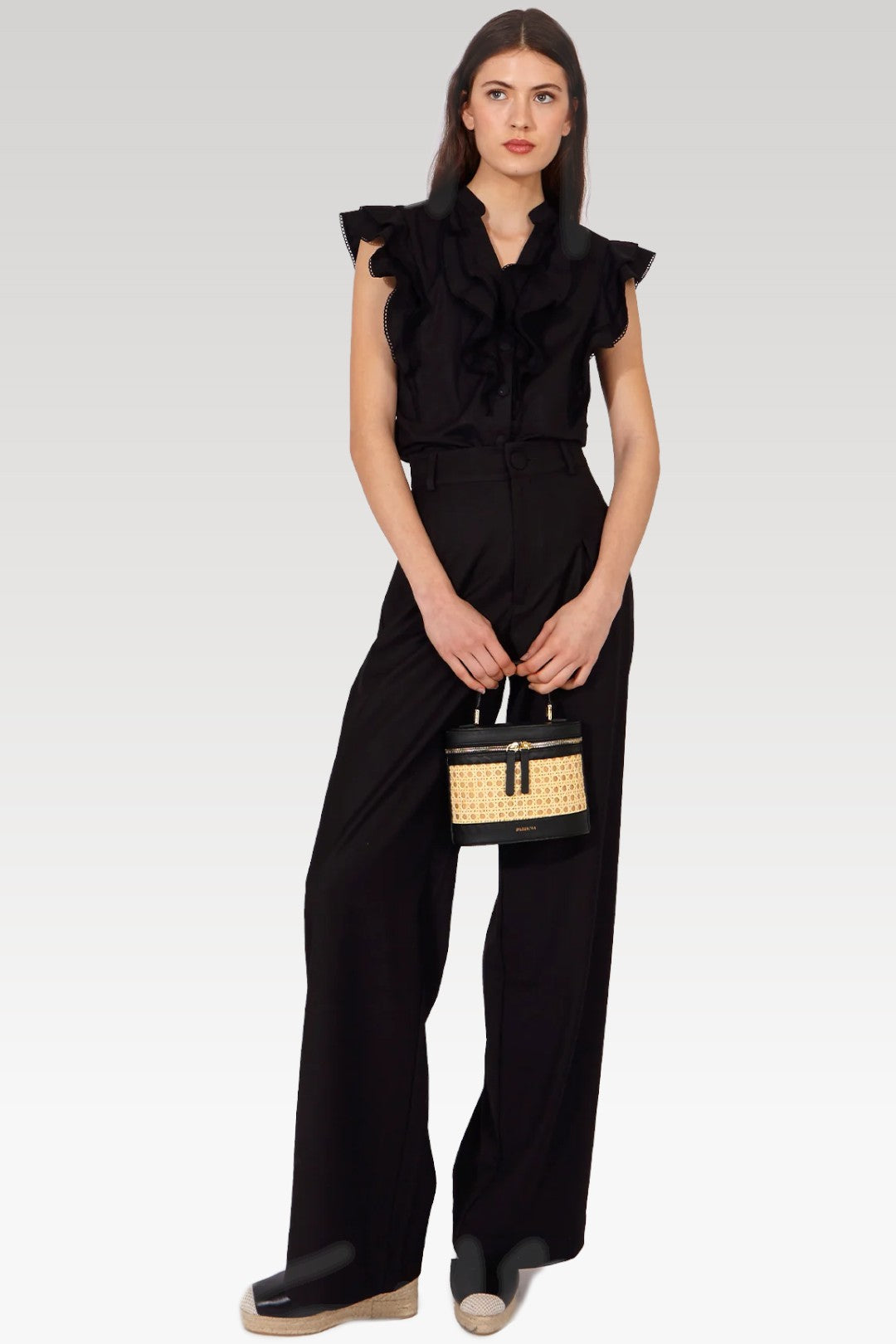 Prismatic Ratán & Black - GLAM MODA