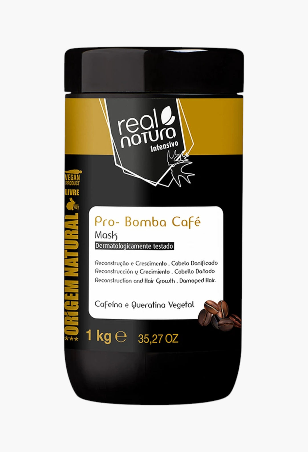 Pro-Bomba Coffee Mask For Damaged Hair - GLAM MODA