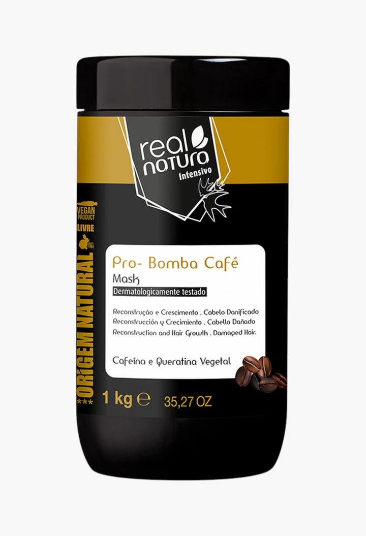 Pro-Bomba Coffee Mask For Damaged Hair - GLAM MODA