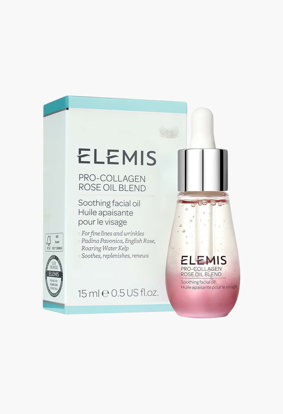 Pro-Collagen Rose Facial Oil 15ml - GLAM MODA