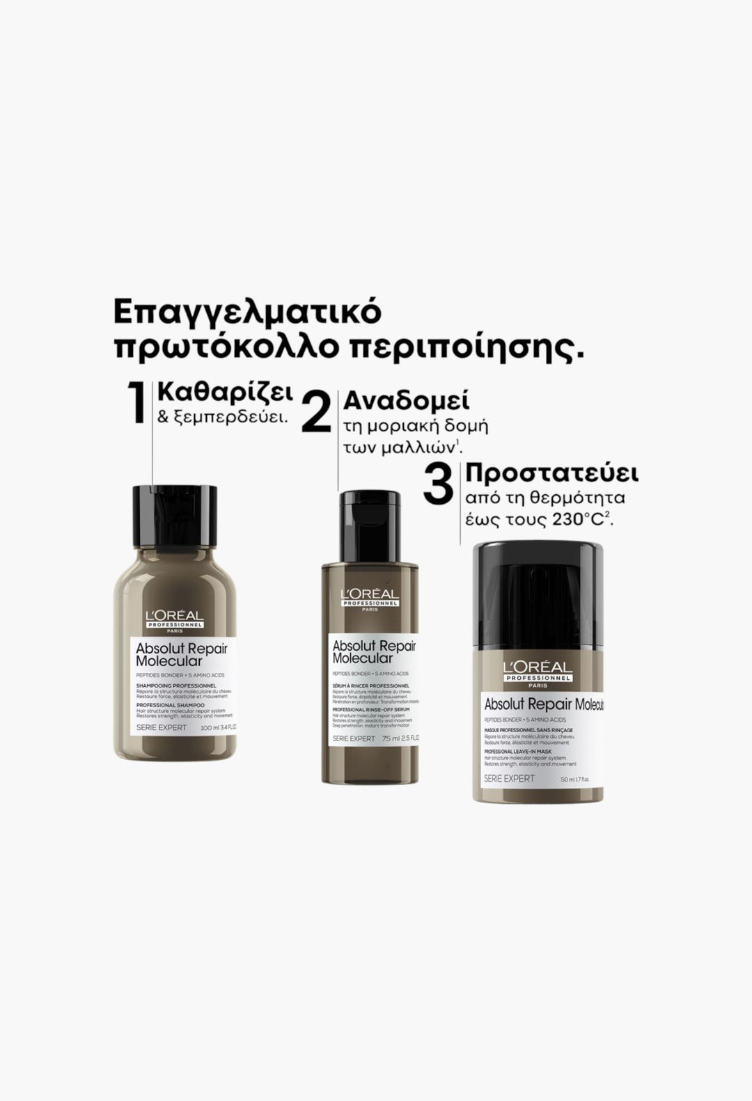 Pro Serie Expert Absolut Repair Molecular Hair Kit - GLAM MODA