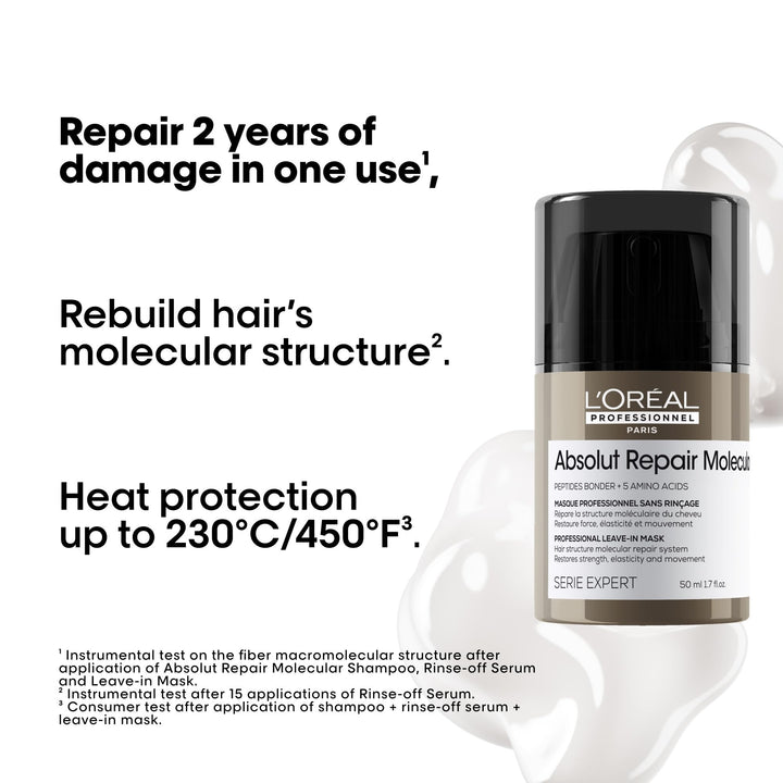 Pro Serie Expert Absolut Repair Molecular Leave-In Mask - GLAM MODA