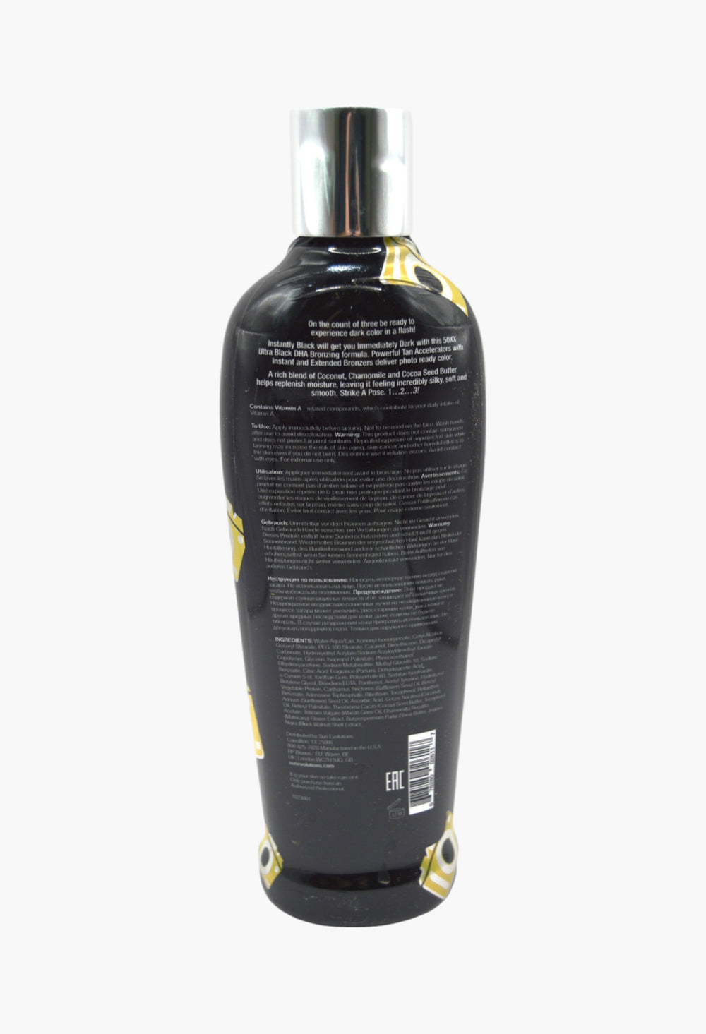 Pro Tan Instantly Black 50xx Ultra Black Dha Bronzing Tanning Lotion 8.5 Oz - GLAM MODA