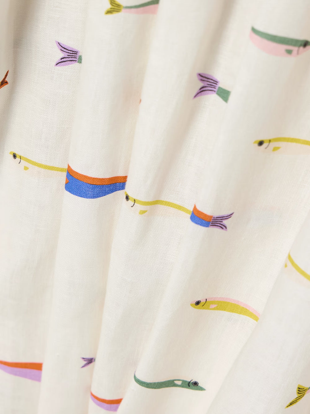 Procida gathered printed linen maxi skirt - GLAM MODA